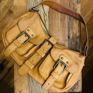 Alfani Tan Leather Baguette